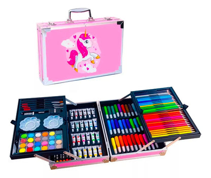 Set Kit Creativo Arte Dibujo Maleta