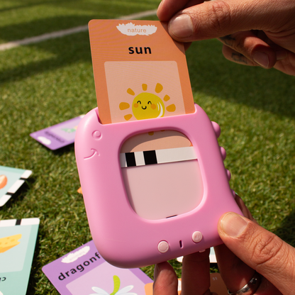 LECTOR DE TARJETAS OTRO IDIOMA NIÑOS