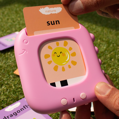 LECTOR DE TARJETAS OTRO IDIOMA NIÑOS